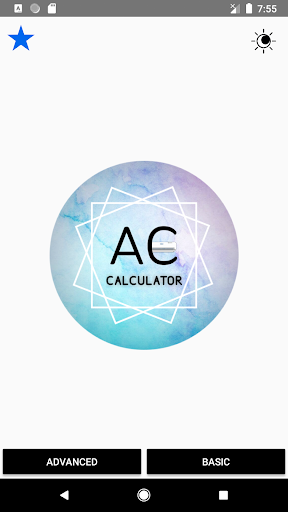 Android application Air conditioner or heat pump screenshort