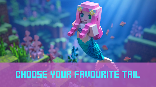 Mermaid for Minecraft PE MOD Screenshot 1 - AppWisp.com