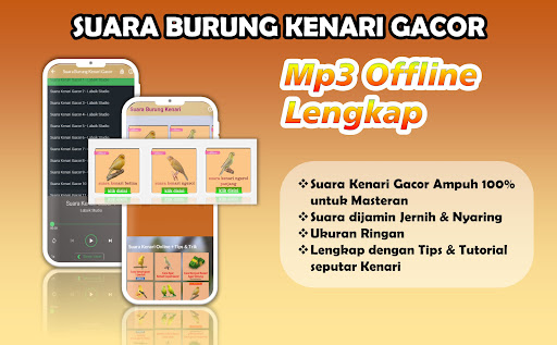 Suara Kenari Offline Mp3 Screenshot 1 - AppWisp.com
