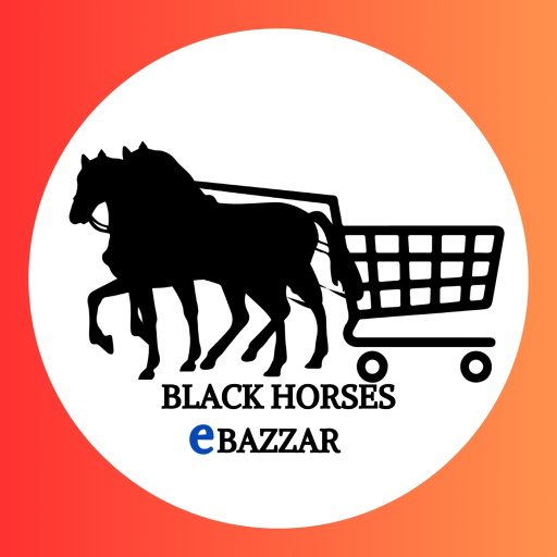 BLACK HORSES eBAZZAR logo