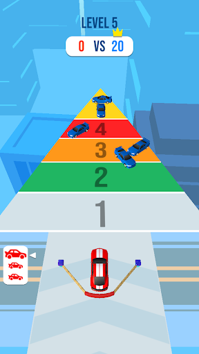 Android application Car Curling Crush screenshort