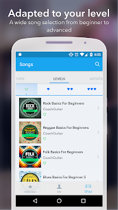 Coach Guitar: How to Play Easy Songs, Tabs, Chords (PREMIUM) 1.1.6 Apk 4