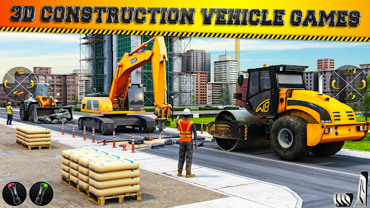 3D Construction Vehicle Games