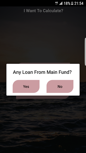 Abandalama Loan Calculator Screen 2