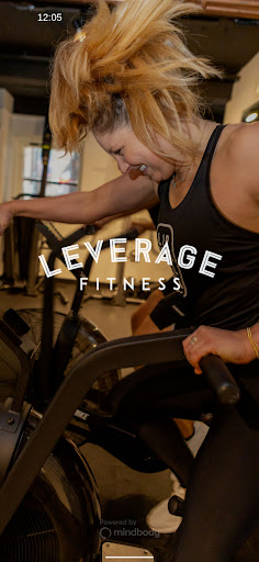 Android application Leverage Fitness screenshort