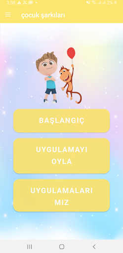 çocuk şarkıları internetsiz