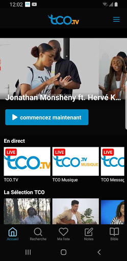Android application TCO.TV screenshort