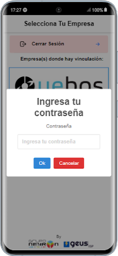 Geus Tec App Screen 3