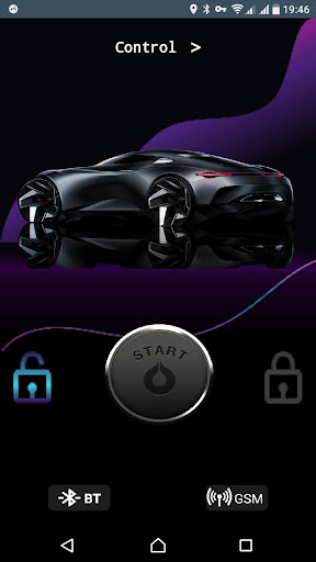 Android application IoCars screenshort