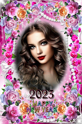 2023 New year photo frame