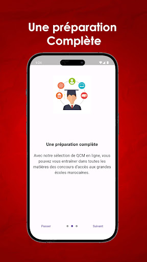 Android application Concours BAC Maroc screenshort