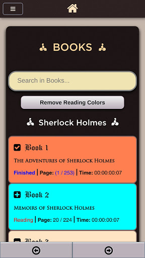Sherlock Holmes and All Books Screen 2