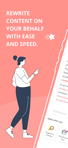 Android application Article Rewriter - Rewrite Ai screenshort
