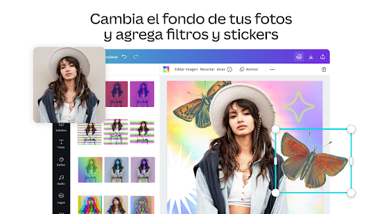 Canva: Diseños, fotos y videos Screenshot