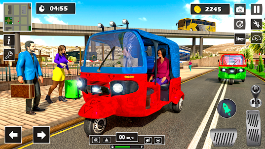 Tuktuk Rickshaw Driver Game 3D