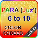 Cover Image of Download Para 6 to 10 with Audio  APK
