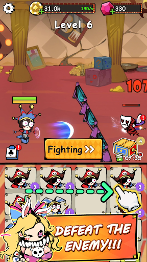 Clown Monster Clash Caine Game Screen 3