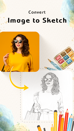 Android application Draw Sketch & Trace screenshort