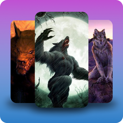 Werewolf wallpaper background logo