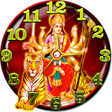 Durga Maa Clock Live Wallpaper icon
