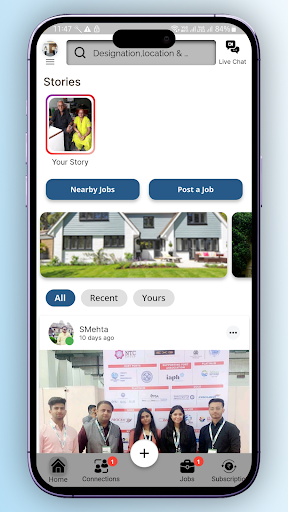 Android application StaffBook screenshort