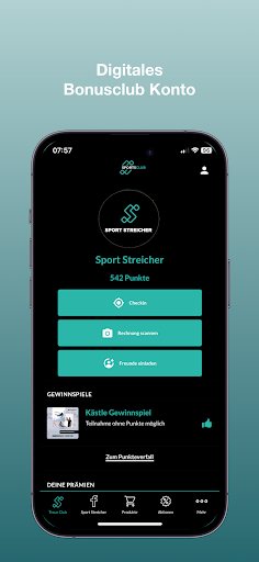 Android application SPORT STREICHER screenshort