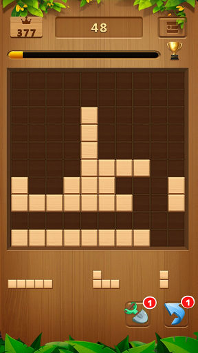 Block puzzle: wood Screen 3