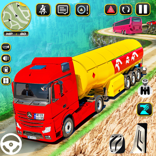 Oil Tanker Truck Driver Games