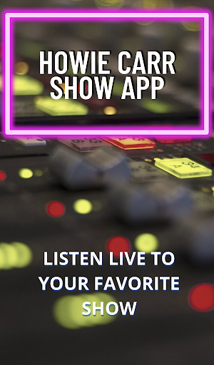 Howie Carr Show App Radio Screen 3