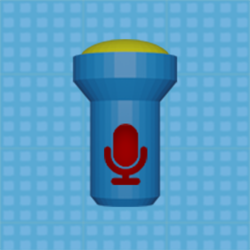 Voice control flashlight logo
