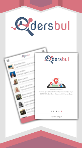 Android application DersBul screenshort