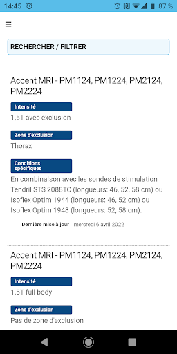 MRI Compatibility Screen 2