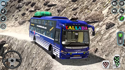 Offroad Bus Driving Bus Sim 3D poster 1