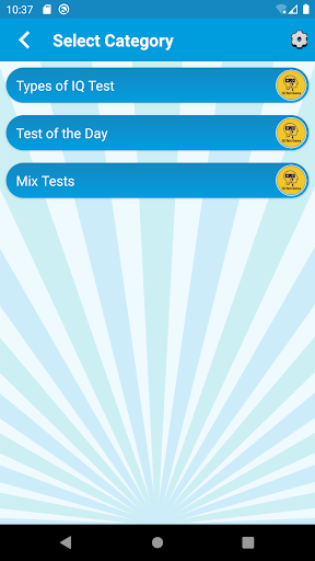 Latest IQ Test collection Screen 2