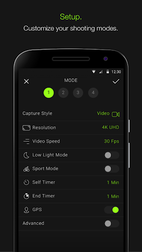 Android application OCLU screenshort