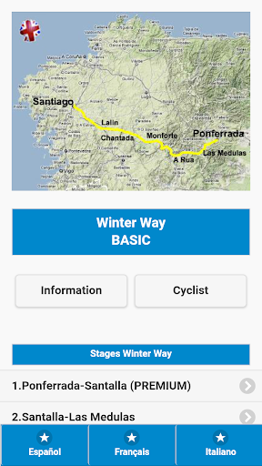 Android application Winter Way BASIC 2023 screenshort