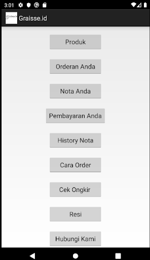 Android application Graisse.id Fashion screenshort