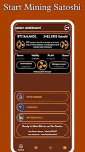 Bitcoin Mining system App