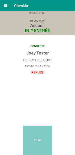 Easy Checkin by Eveos Screen 2