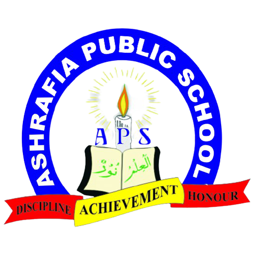 Ashrafia Public School logo