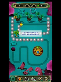 Jungle Marble Zumar - Screenshot 4