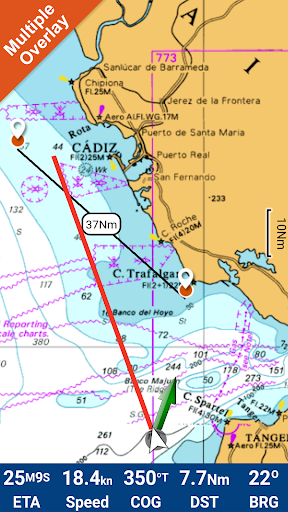 Android application Andalusia GPS Map Navigator screenshort