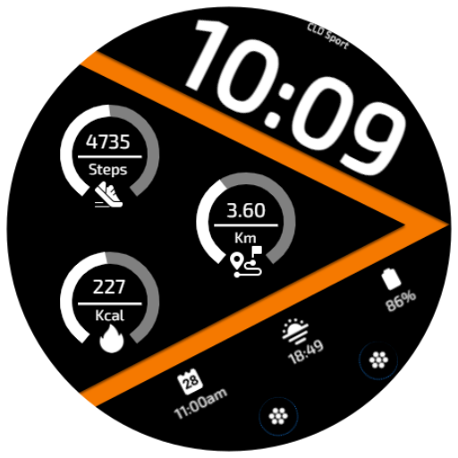ToGo CLD Sport - Watch Face Download on Windows