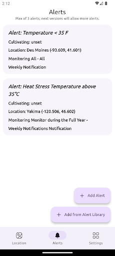 Farm Alert by Amni Screen 2