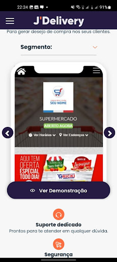 JDelivery Screen 3