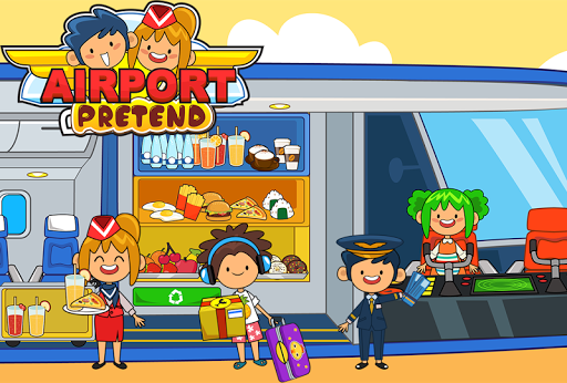 My Pretend Airport Travel Town 2.5 screenshots 3