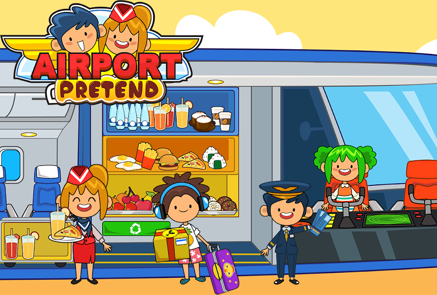 My Pretend Airport Travel Town banner