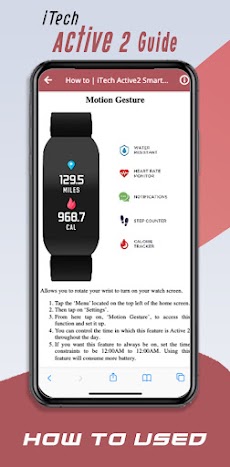 iTech Active2 Smartwatch Guideのおすすめ画像3