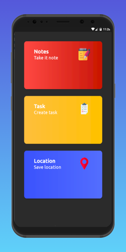 Android application Whalenote screenshort