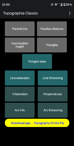 Android application Topographia Classic screenshort